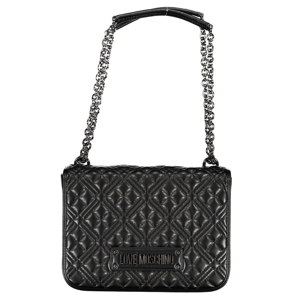 Love Moschino Black Polyethylene Handbag - DEA STILOSA MILANO
