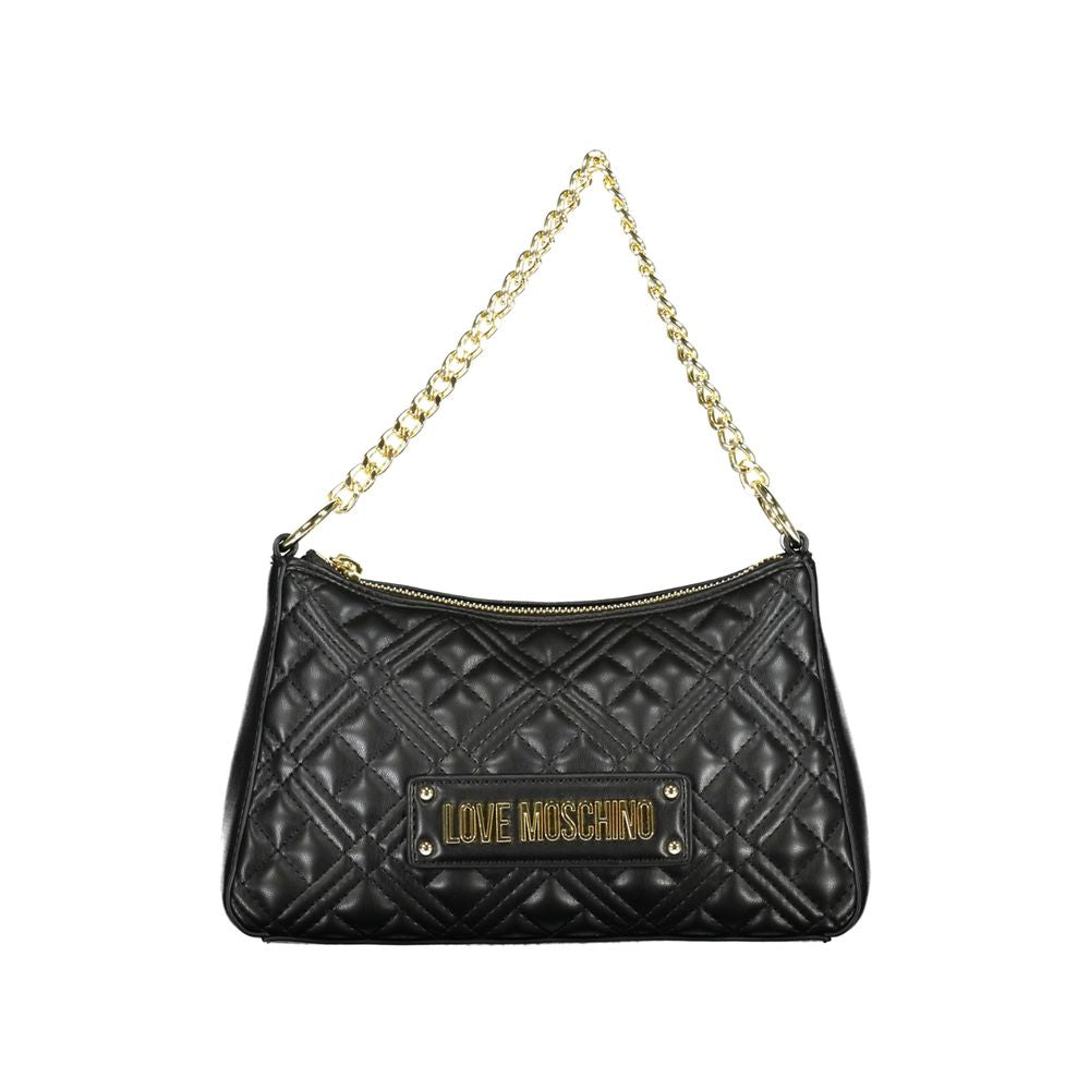 Love Moschino Black Polyethylene Handbag - DEA STILOSA MILANO