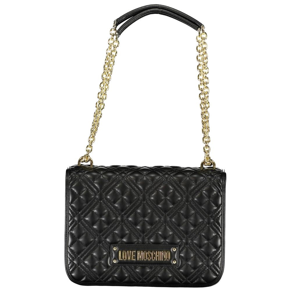 Love Moschino Black Polyethylene Handbag - DEA STILOSA MILANO