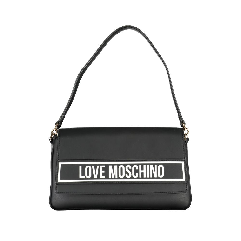 Love Moschino Black Polyethylene Handbag - DEA STILOSA MILANO