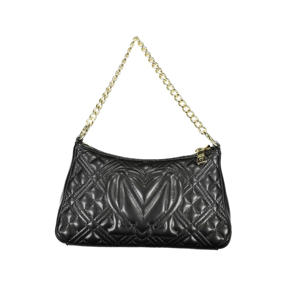 Love Moschino Black Polyethylene Handbag - DEA STILOSA MILANO