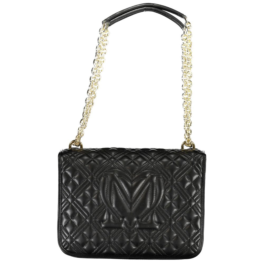 Love Moschino Black Polyethylene Handbag - DEA STILOSA MILANO