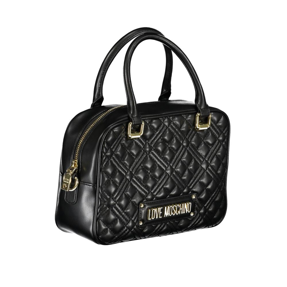 Love Moschino Black Polyethylene Handbag - DEA STILOSA MILANO