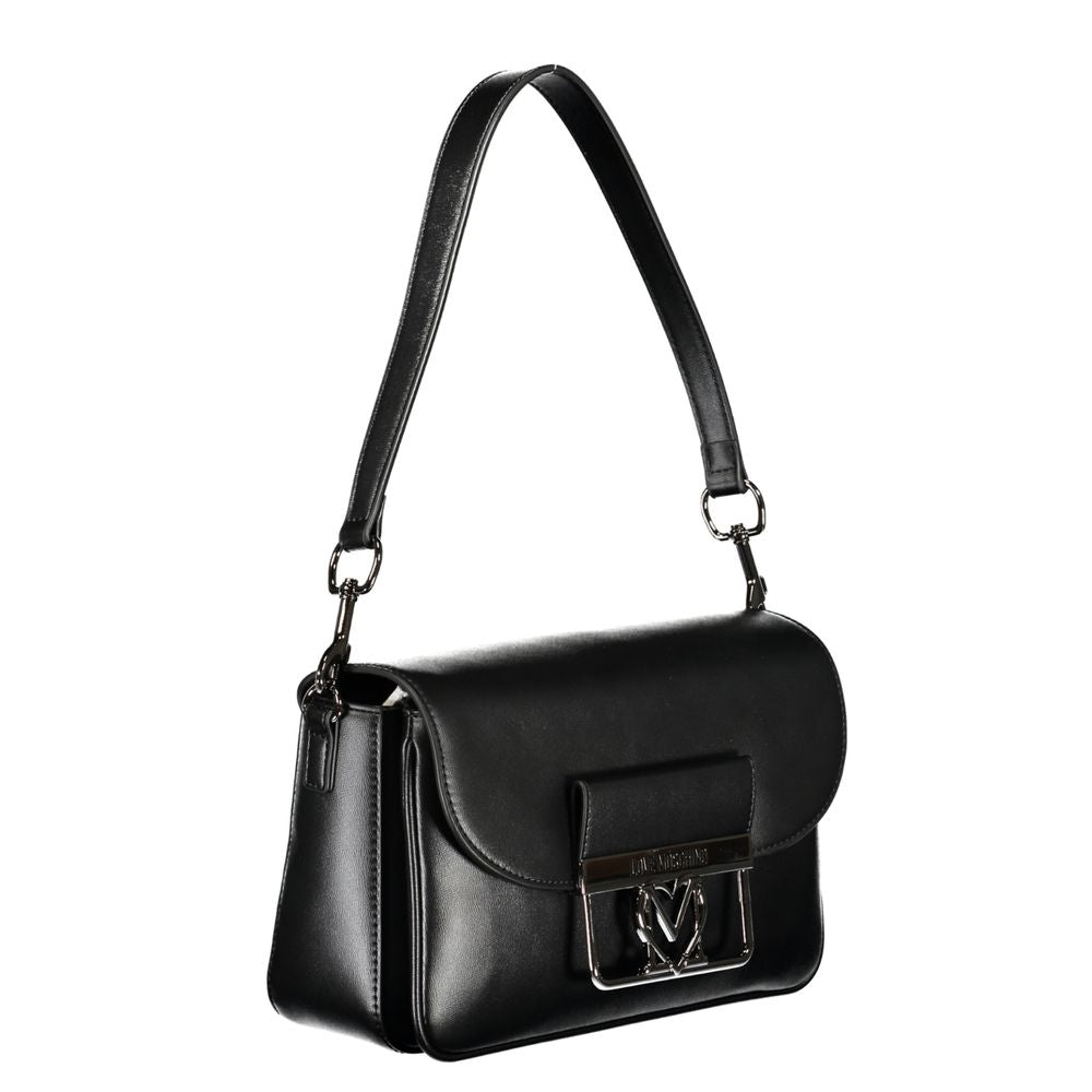 Love Moschino Black Polyethylene Handbag - DEA STILOSA MILANO