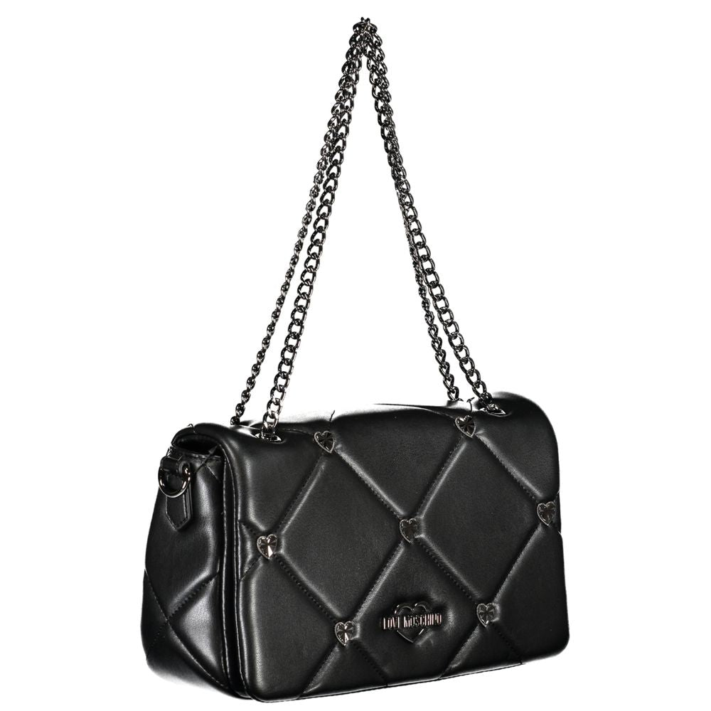 Love Moschino Black Polyethylene Handbag - DEA STILOSA MILANO