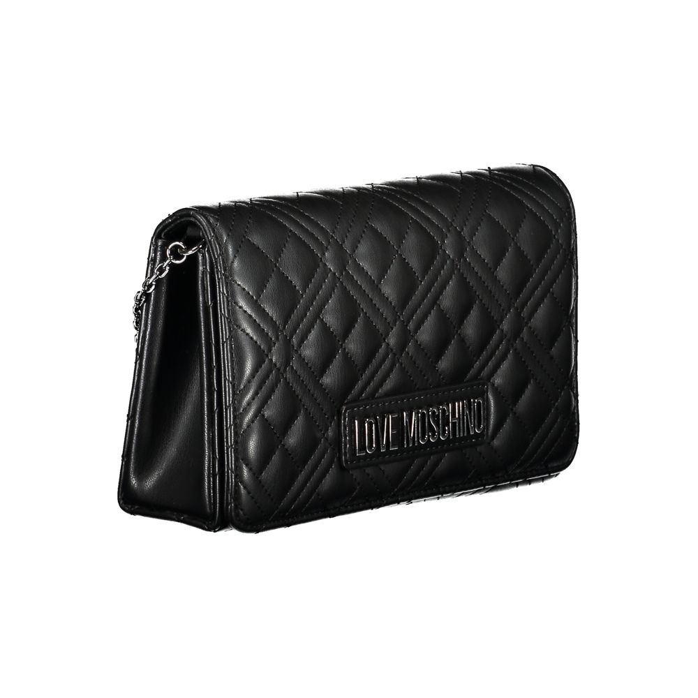 Love Moschino Black Polyethylene Handbag - DEA STILOSA MILANO