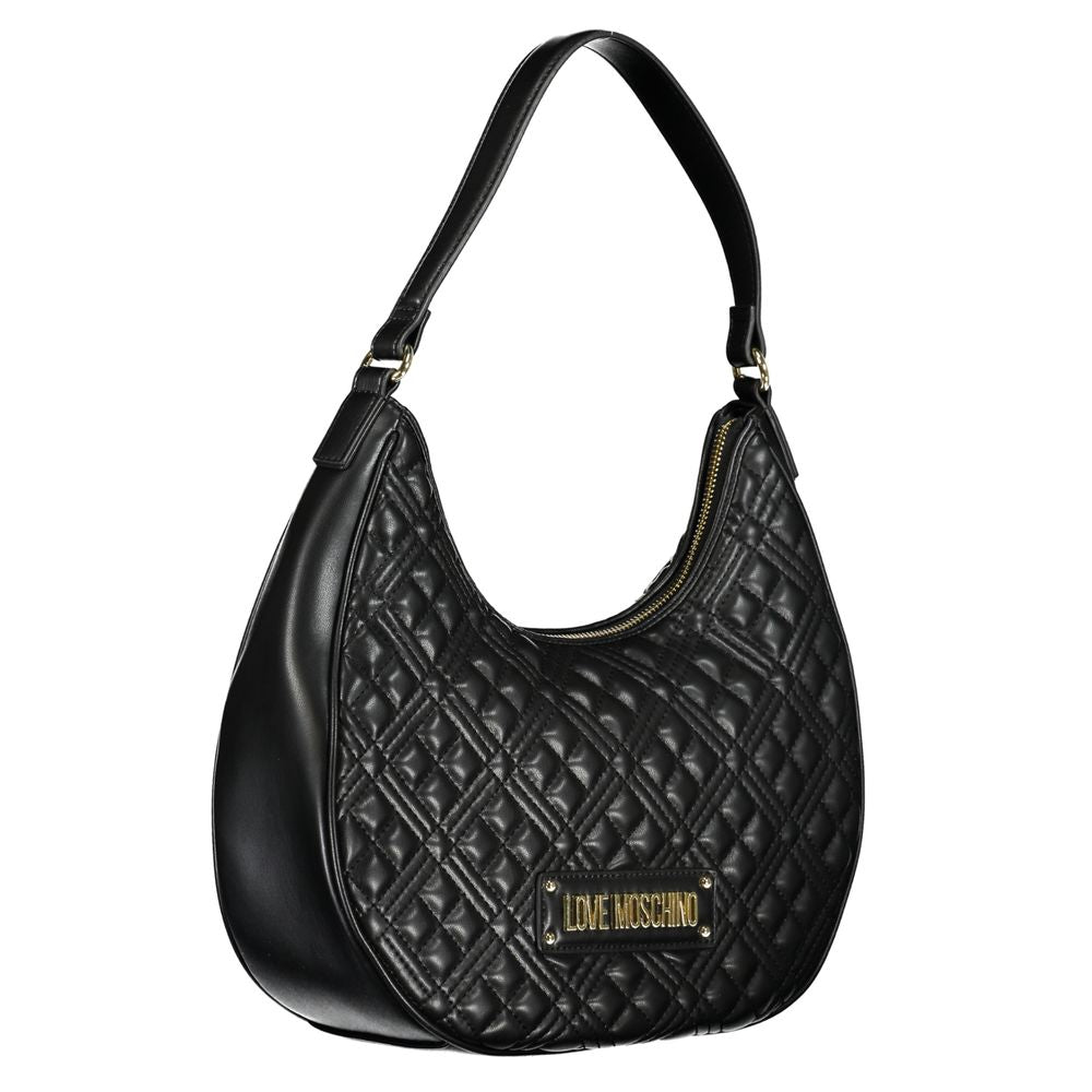 Love Moschino Black Polyethylene Handbag - DEA STILOSA MILANO