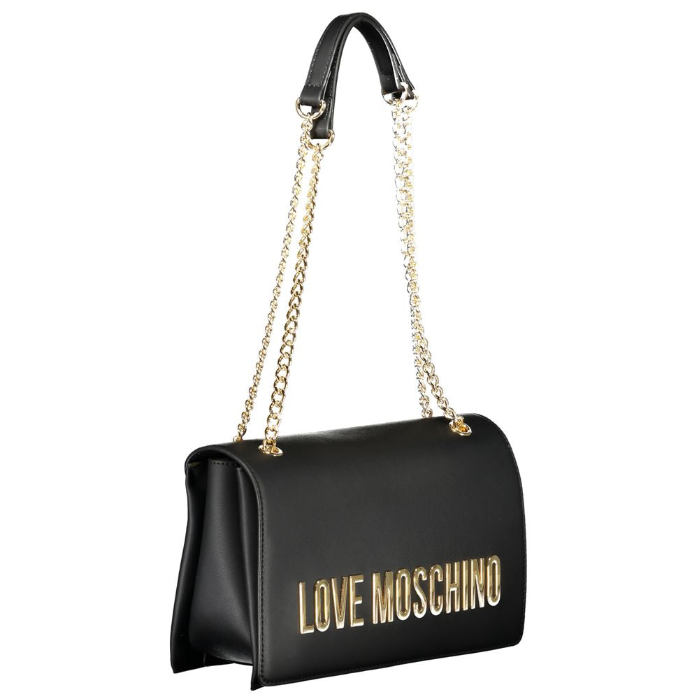 Love Moschino Black Polyethylene Handbag - DEA STILOSA MILANO