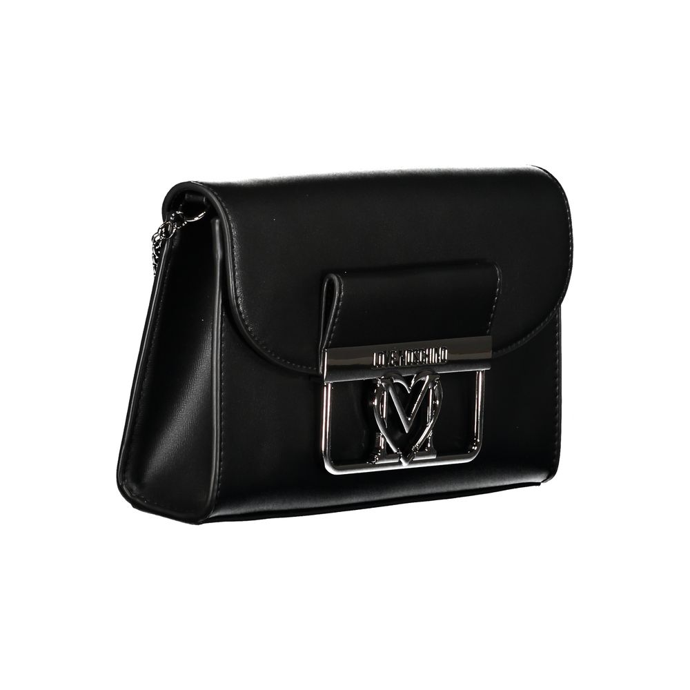 Love Moschino Black Polyethylene Handbag - DEA STILOSA MILANO
