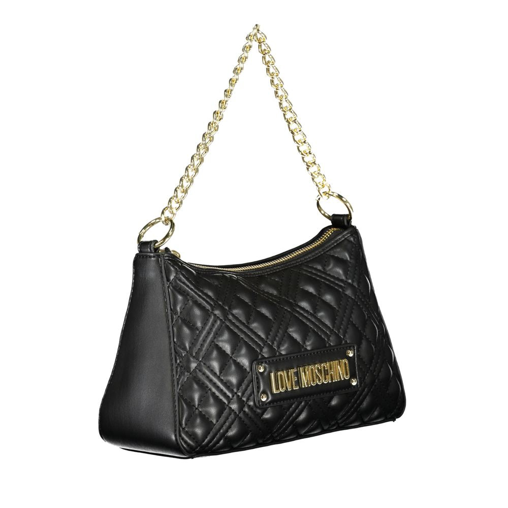 Love Moschino Black Polyethylene Handbag - DEA STILOSA MILANO