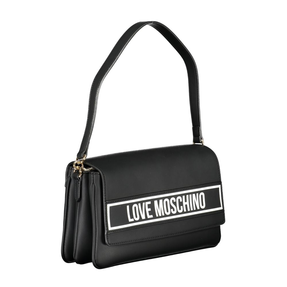 Love Moschino Black Polyethylene Handbag - DEA STILOSA MILANO