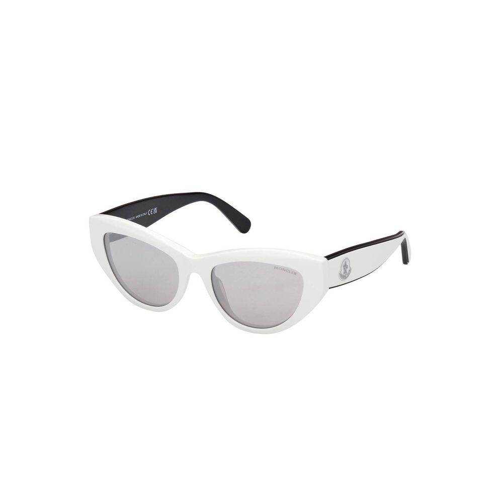 Moncler White PANTOGRAFATO Sunglasses - DEA STILOSA MILANO