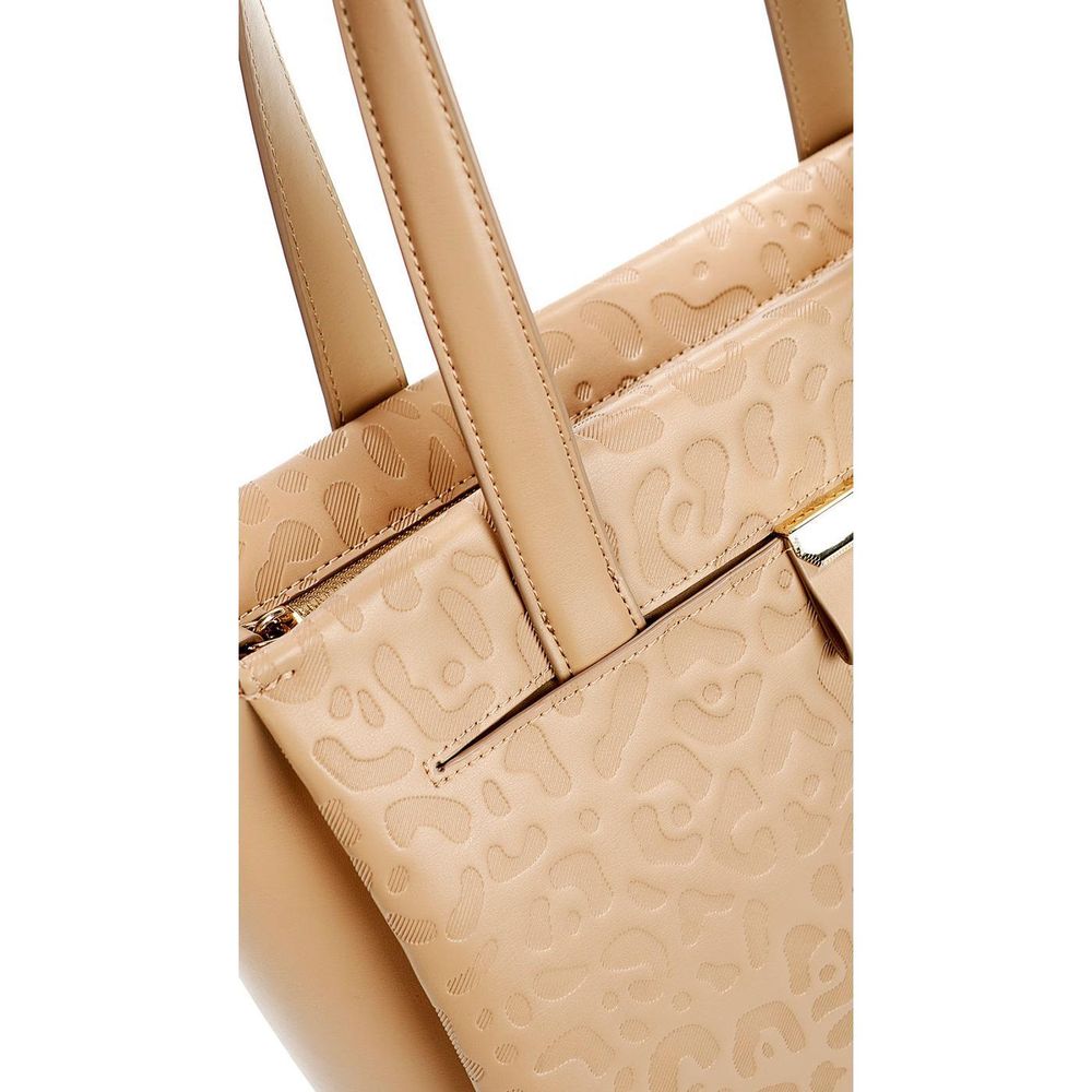 Cavalli Class Elegant Spotted Print Calfskin Shoulder Bag - DEA STILOSA MILANO