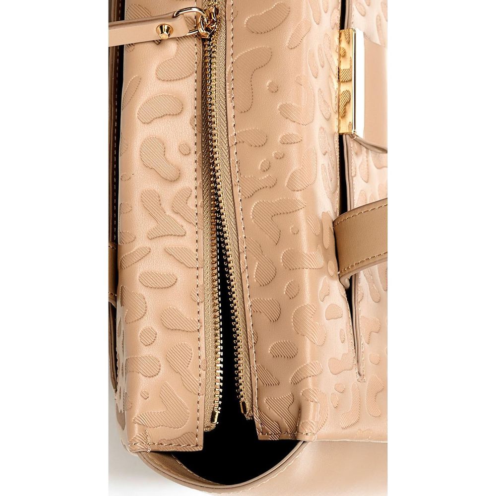 Cavalli Class Elegant Spotted Print Calfskin Shoulder Bag - DEA STILOSA MILANO