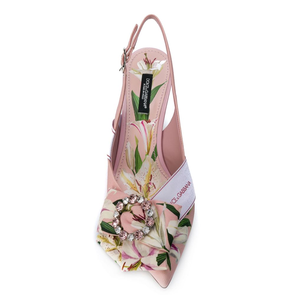 Dolce & Gabbana Pink Leather Pump - DEA STILOSA MILANO
