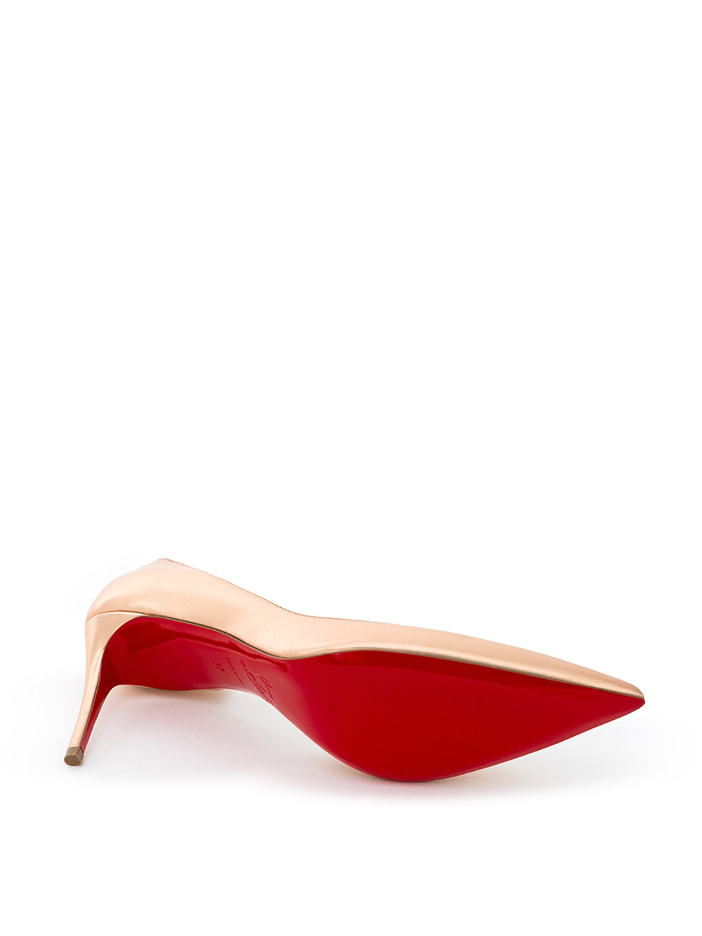 Christian Louboutin Iriza 85 Décolleté in Pink Metallic Leather - DEA STILOSA MILANO