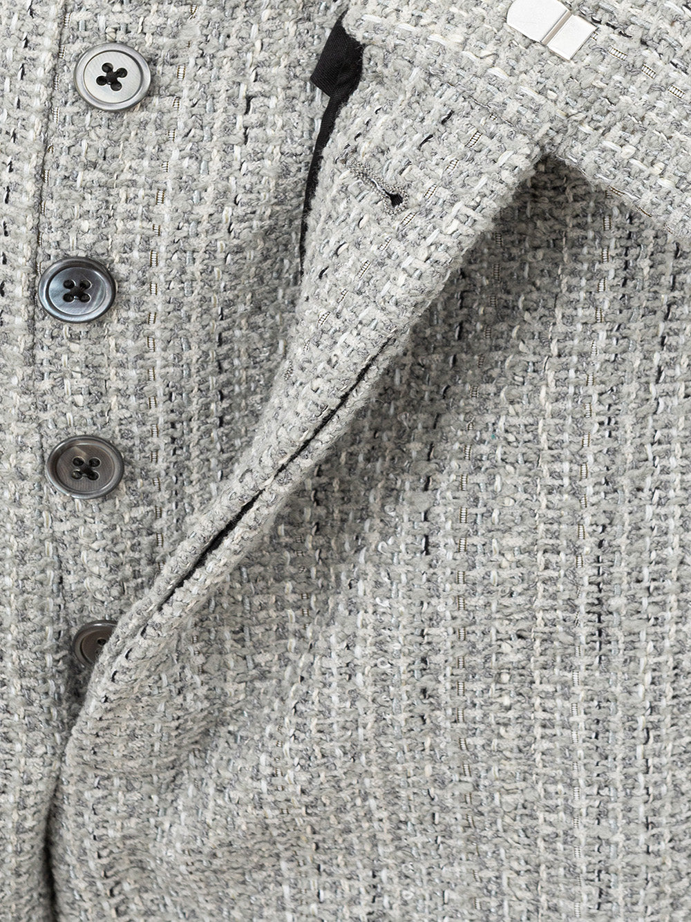 Thom Browne Grey Tweed Trousers - DEA STILOSA MILANO