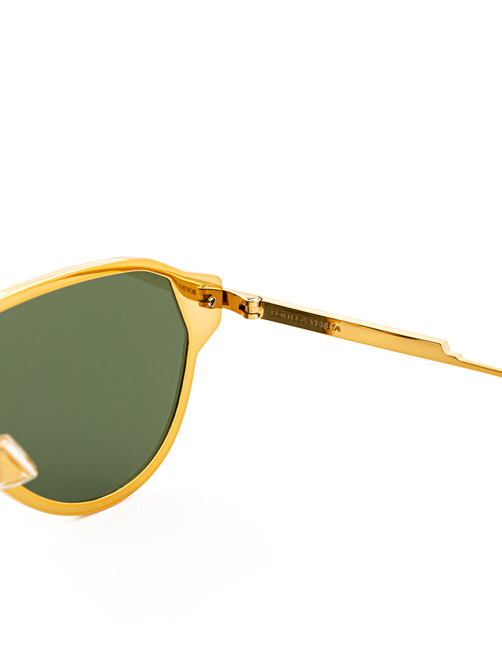 Bottega Veneta Golden Metal Sunglasses - DEA STILOSA MILANO