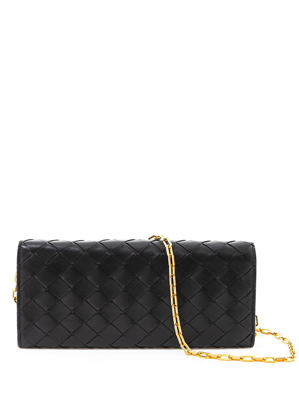 Bottega Veneta Mini Bag Wallet on Chain in Intreccio Leather - DEA STILOSA MILANO