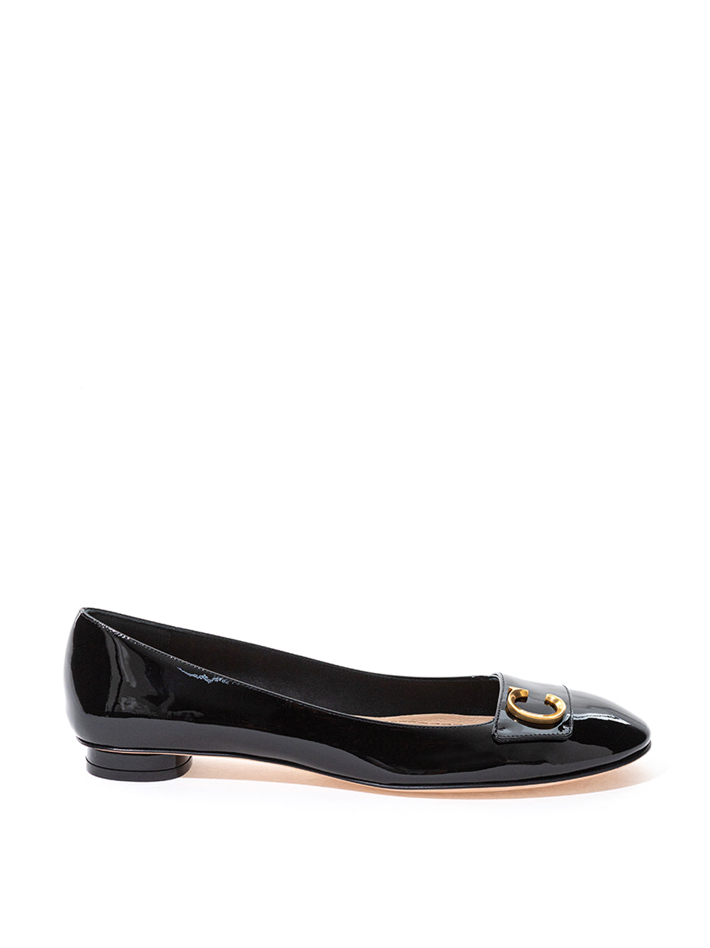 Ballerina Black Patent Leather 'C'est Dior' Shoes - DEA STILOSA MILANO