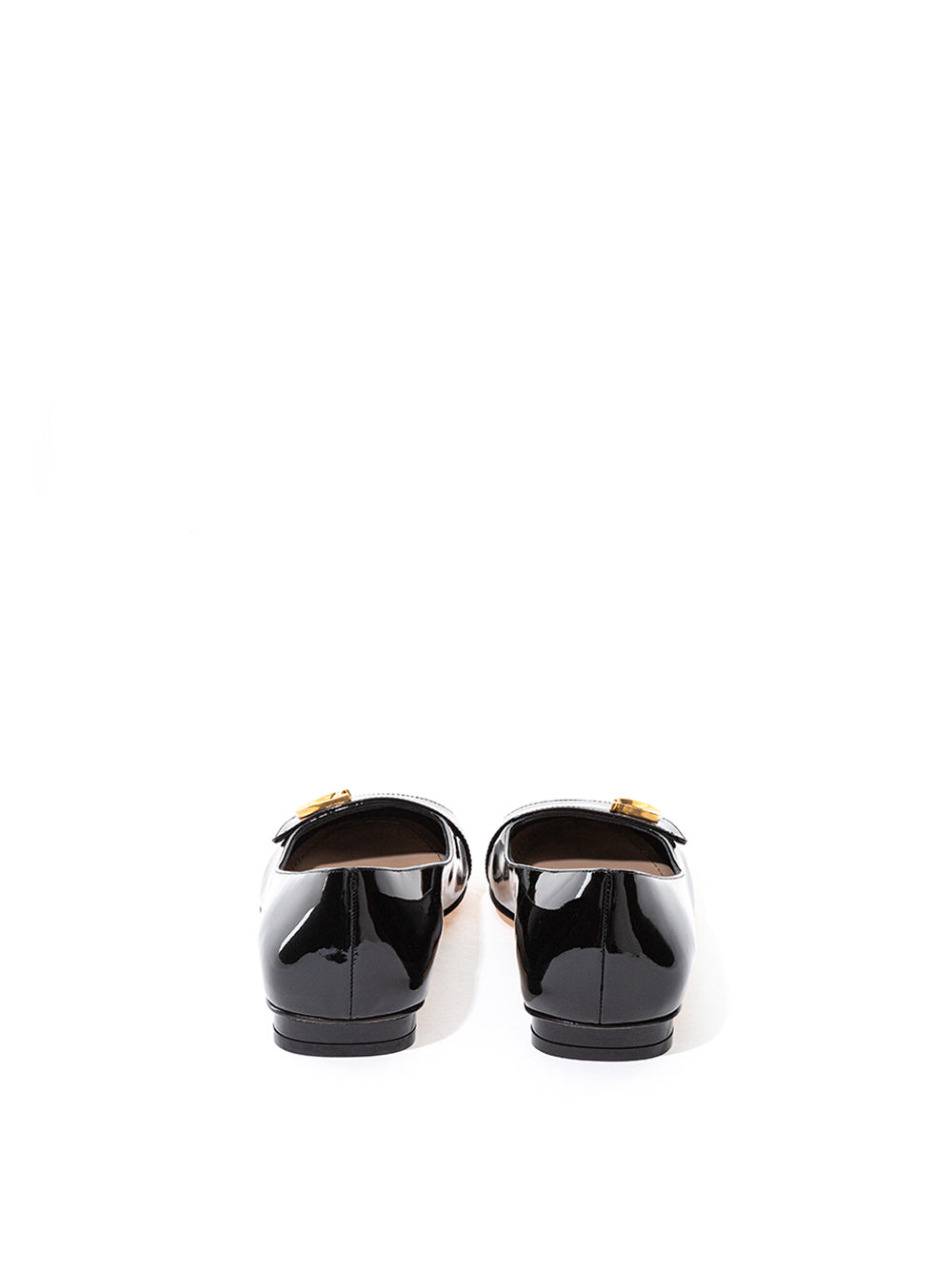 Ballerina Black Patent Leather 'C'est Dior' Shoes - DEA STILOSA MILANO