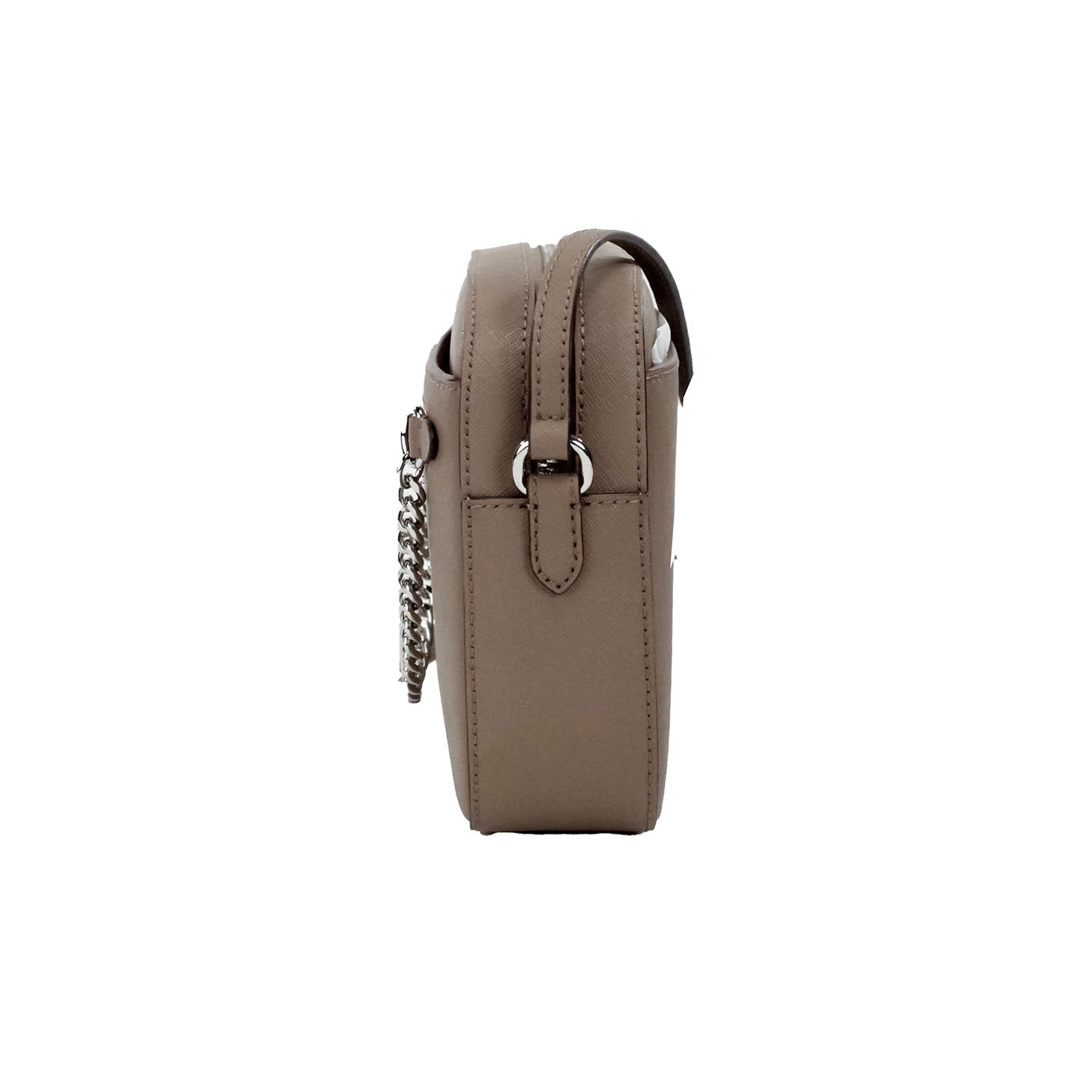 Michael Kors Jet Set East West Large Dusk Leather Zip Chain Crossbody Bag - DEA STILOSA MILANO