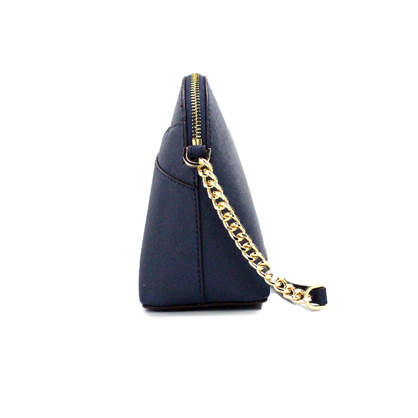 Michael Kors Jet Set Navy Medium X Dome Leather Crossbody Bag Purse - DEA STILOSA MILANO