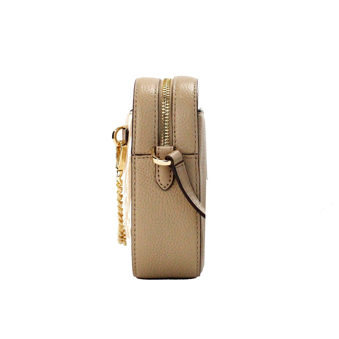 Michael Kors Jet Set Large East West Camel Haircalf Zip Chain Crossbody Bag - DEA STILOSA MILANO