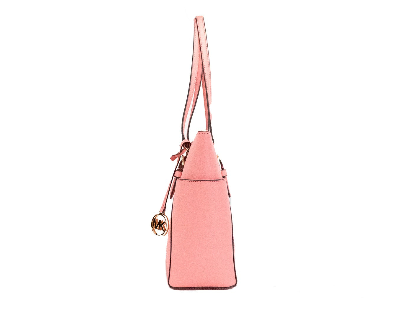 Michael Kors Charlotte Tea Rose Signature PVC TZ Shoulder Tote Handbag Purse - DEA STILOSA MILANO