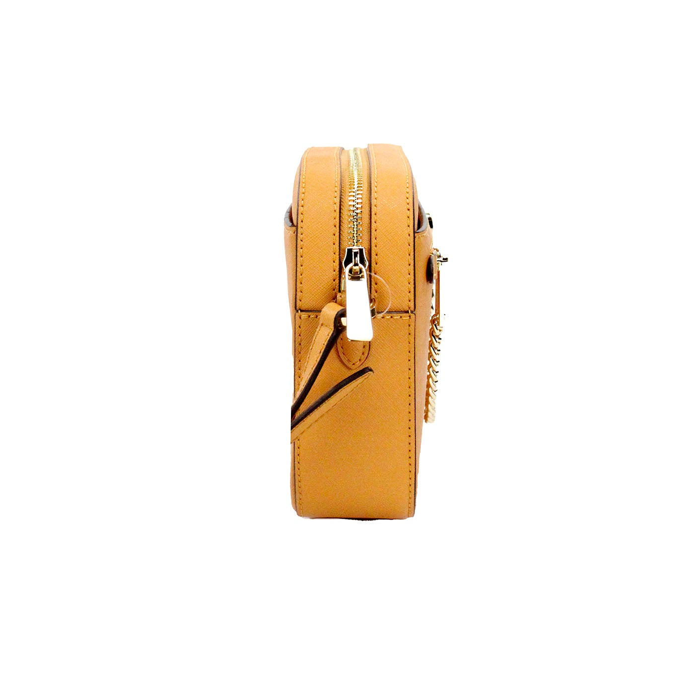 Michael Kors Jet Set East West Large Cider Leather Zip Chain Crossbody Bag - DEA STILOSA MILANO