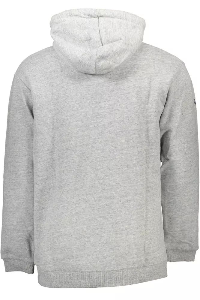 Superdry Gray Cotton Sweater - DEA STILOSA MILANO