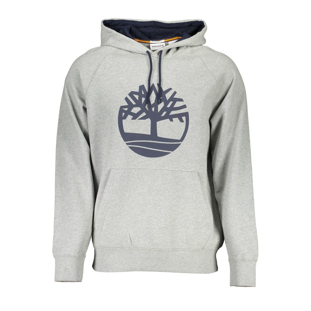 Timberland Gray Cotton Sweater - DEA STILOSA MILANO