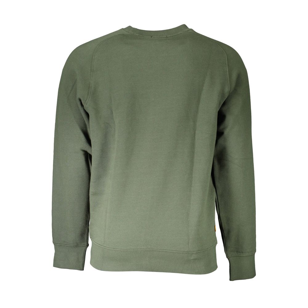 Timberland Green Cotton Sweater - DEA STILOSA MILANO