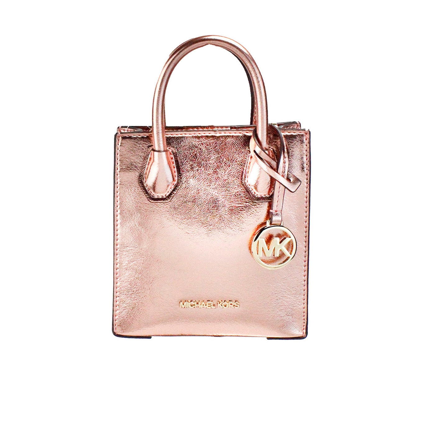 Michael Kors Mercer XS Primrose Metallic North South Shopper Crossbody Bag - DEA STILOSA MILANO