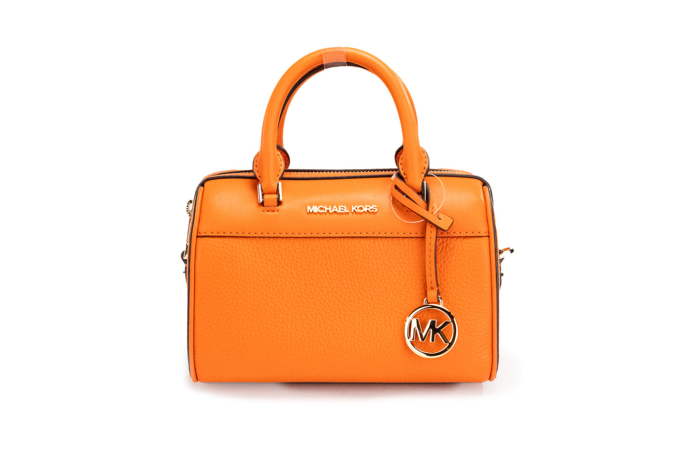 Michael Kors Travel XS Poppy Pebbled Leather Duffle Crossbody Handbag Purse - DEA STILOSA MILANO