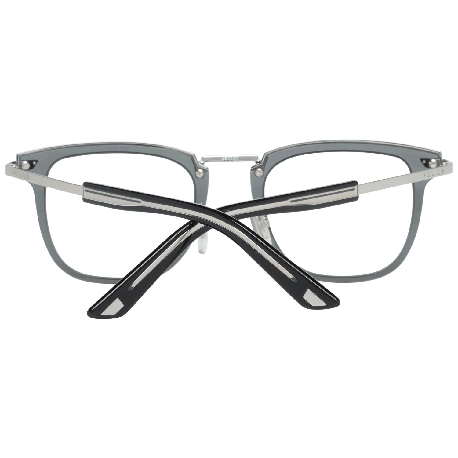 Police Transparent Men Optical Frames - DEA STILOSA MILANO