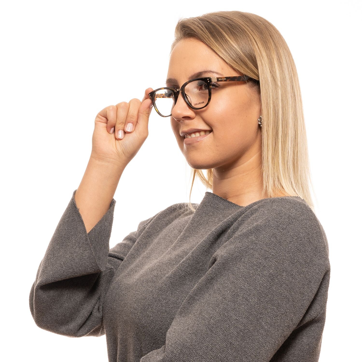 Zadig & Voltaire Brown Women Optical Frames - DEA STILOSA MILANO