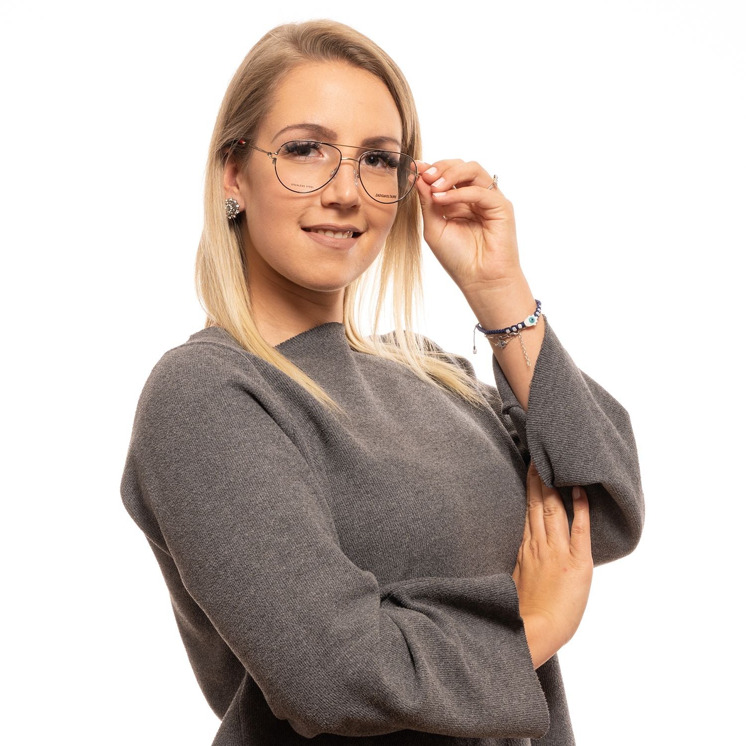Zadig & Voltaire Gold Women Optical Frames - DEA STILOSA MILANO