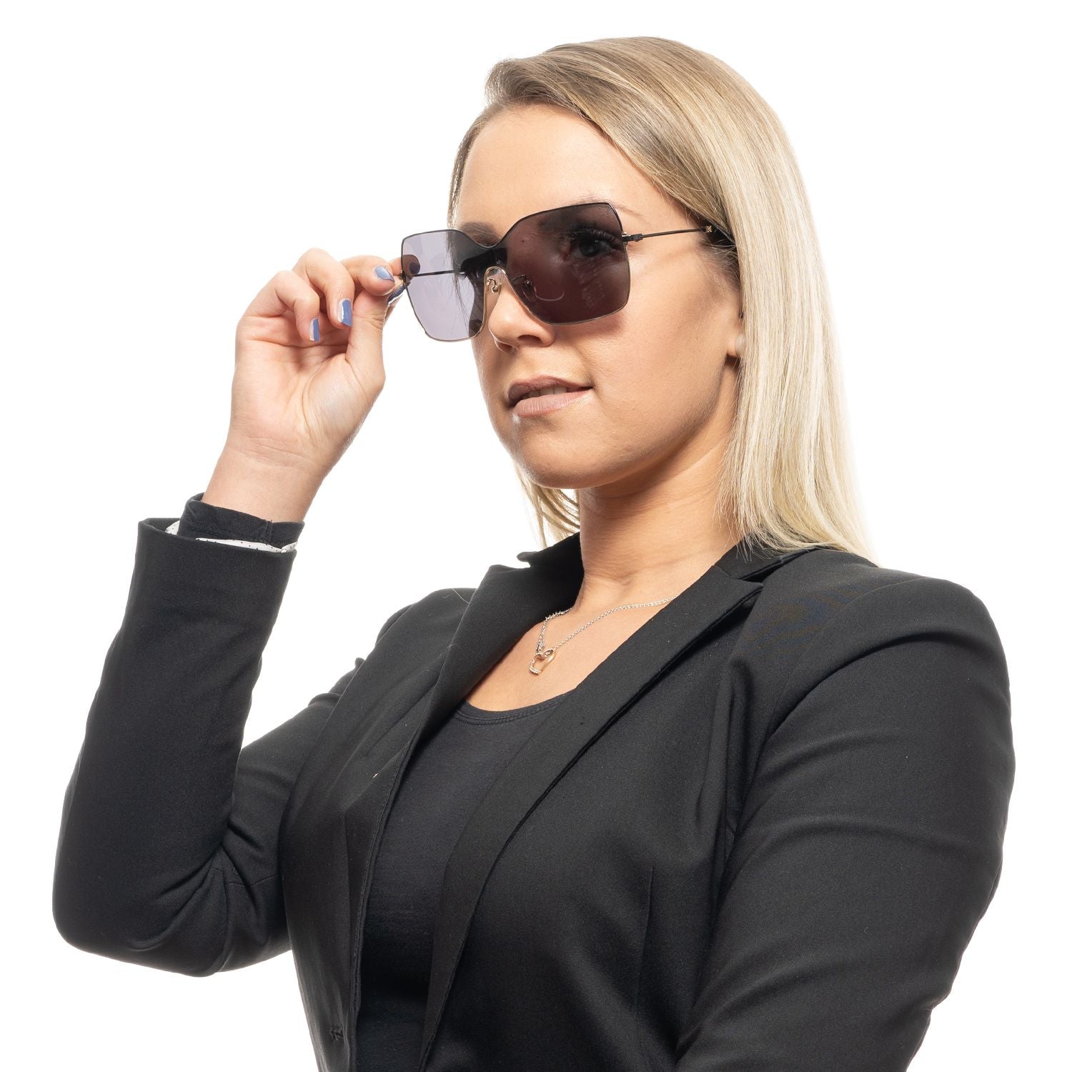 Carolina Herrera Black Women Sunglasses - DEA STILOSA MILANO