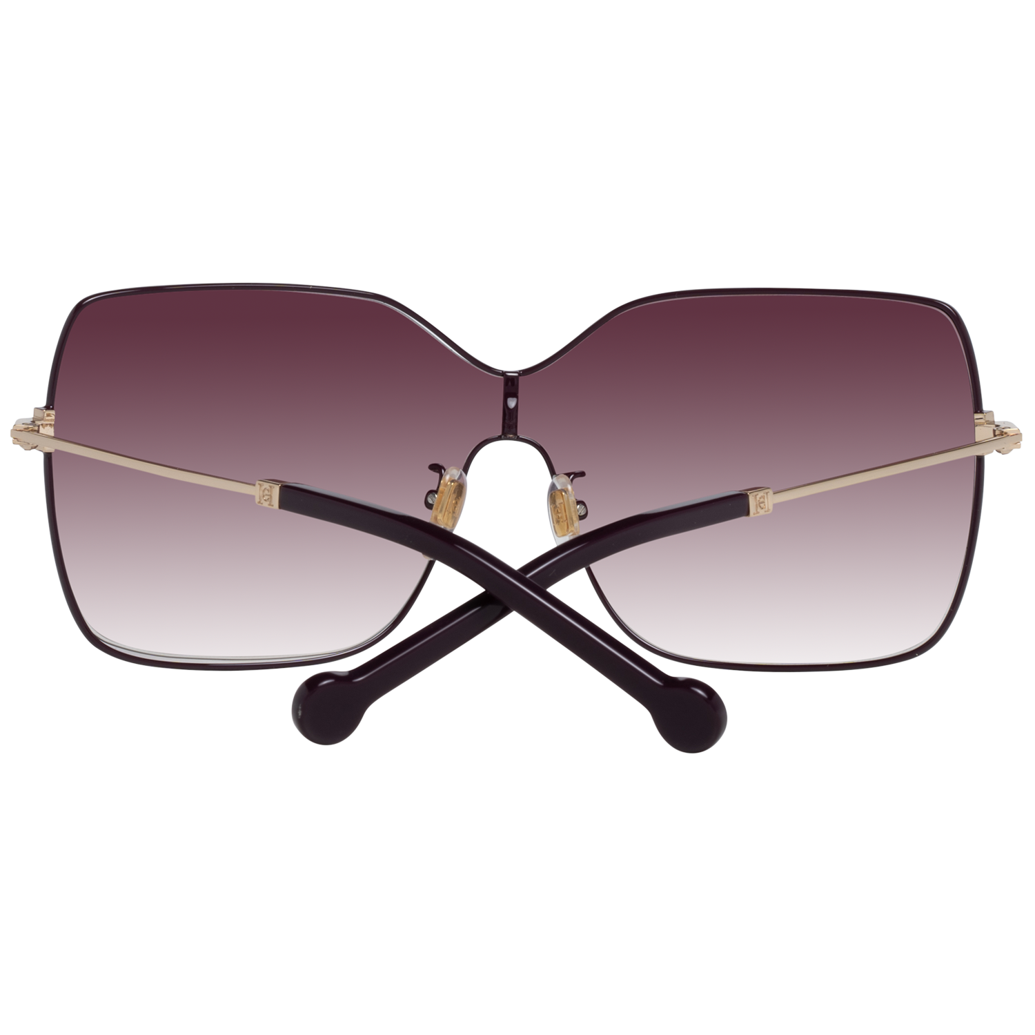 Carolina Herrera Burgundy Women Sunglasses - DEA STILOSA MILANO