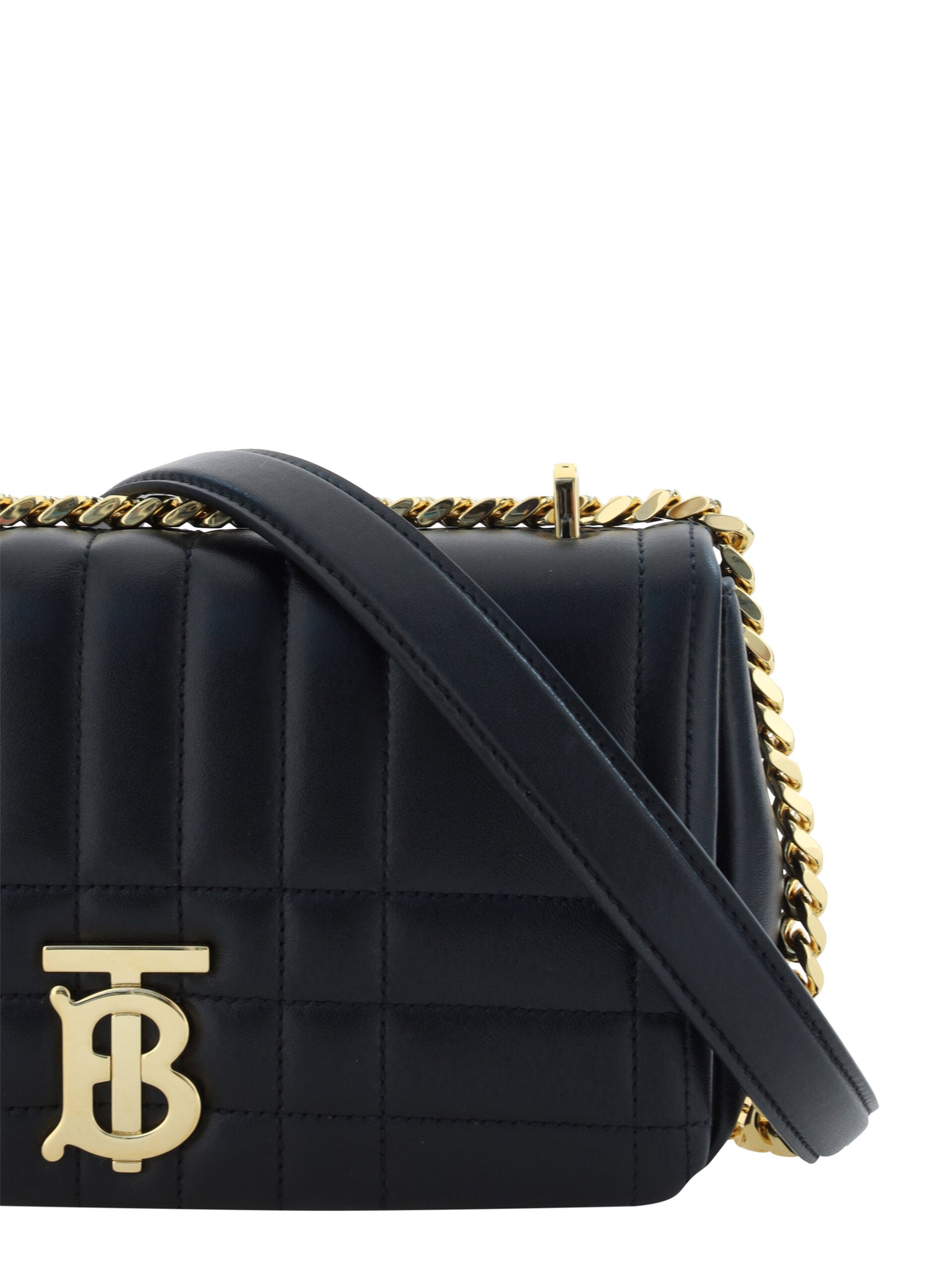 Burberry Black Leather Camera Lola Shoulder Bag - DEA STILOSA MILANO