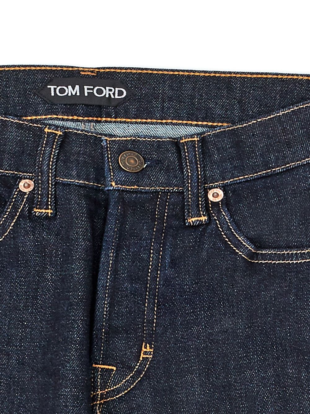 Tom Ford Blue Five Pockets Jeans Pants - DEA STILOSA MILANO