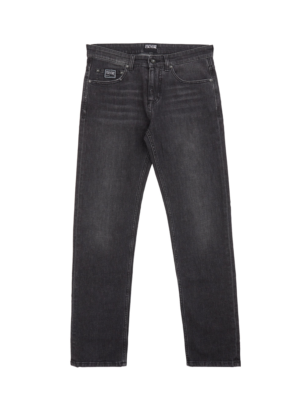 Versace Jeans Black Washed Slim Fit Jeans - DEA STILOSA MILANO