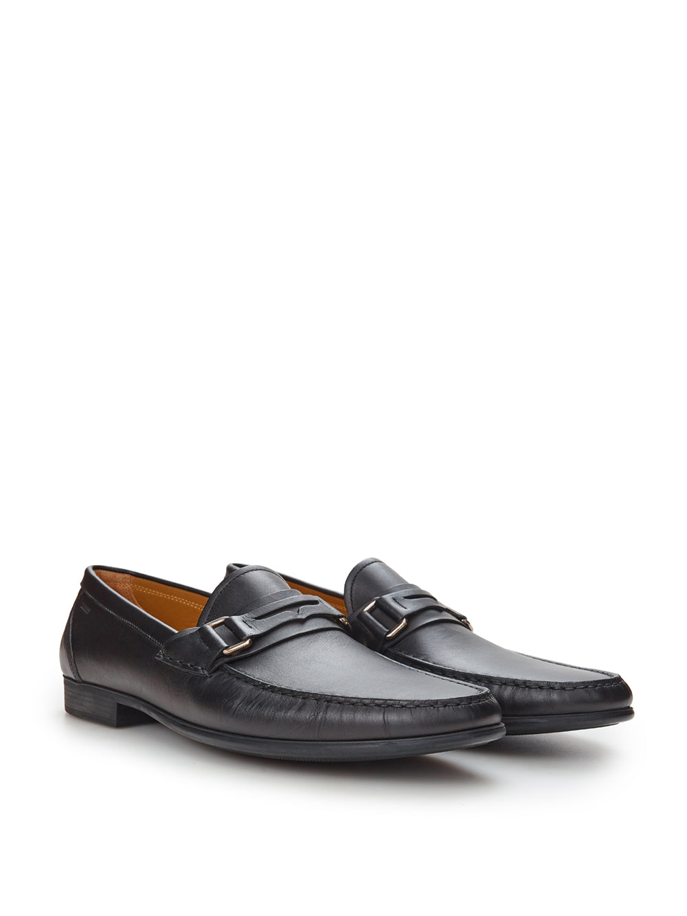 Bally Black Leather Loafer - DEA STILOSA MILANO