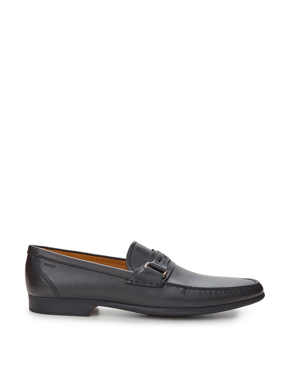 Bally Black Leather Loafer - DEA STILOSA MILANO