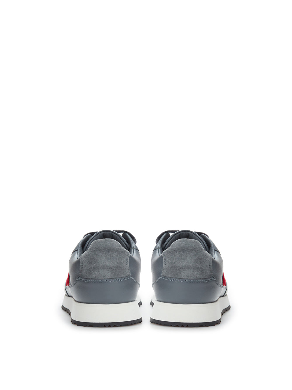 Bally Grey Suede Sprinter Sneakers - DEA STILOSA MILANO