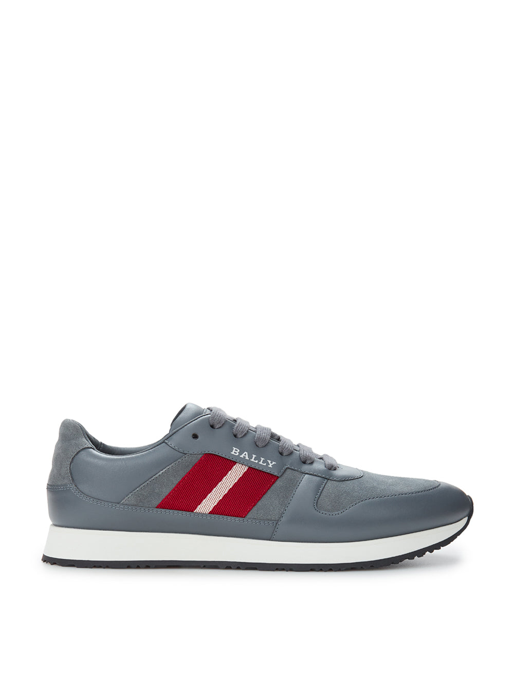 Bally Grey Suede Sprinter Sneakers - DEA STILOSA MILANO