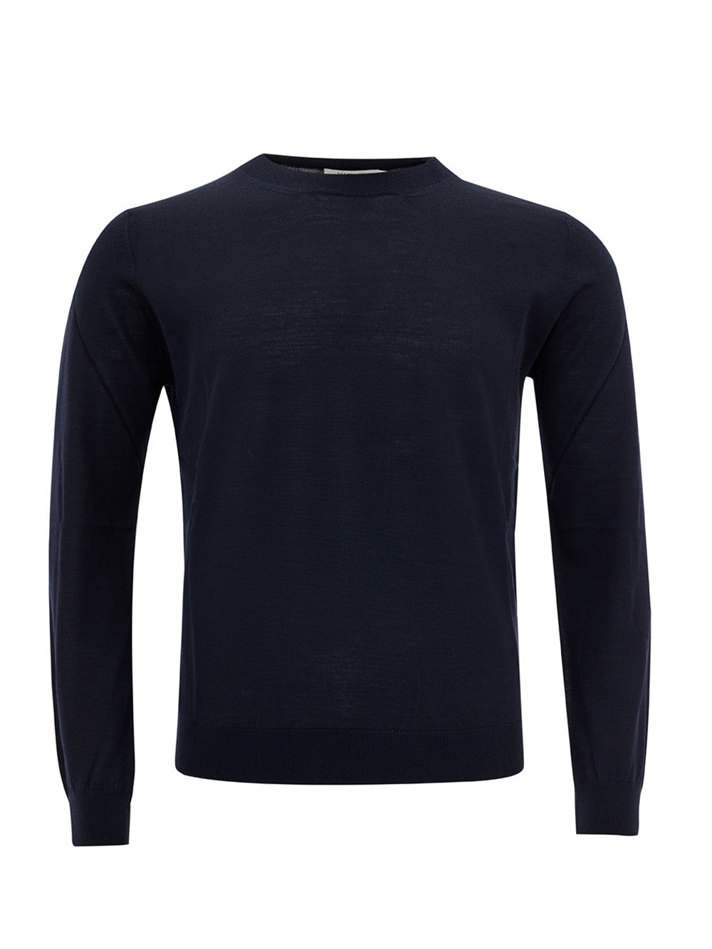 Valentino Basic Blue Round Neck Wool Jumper - DEA STILOSA MILANO