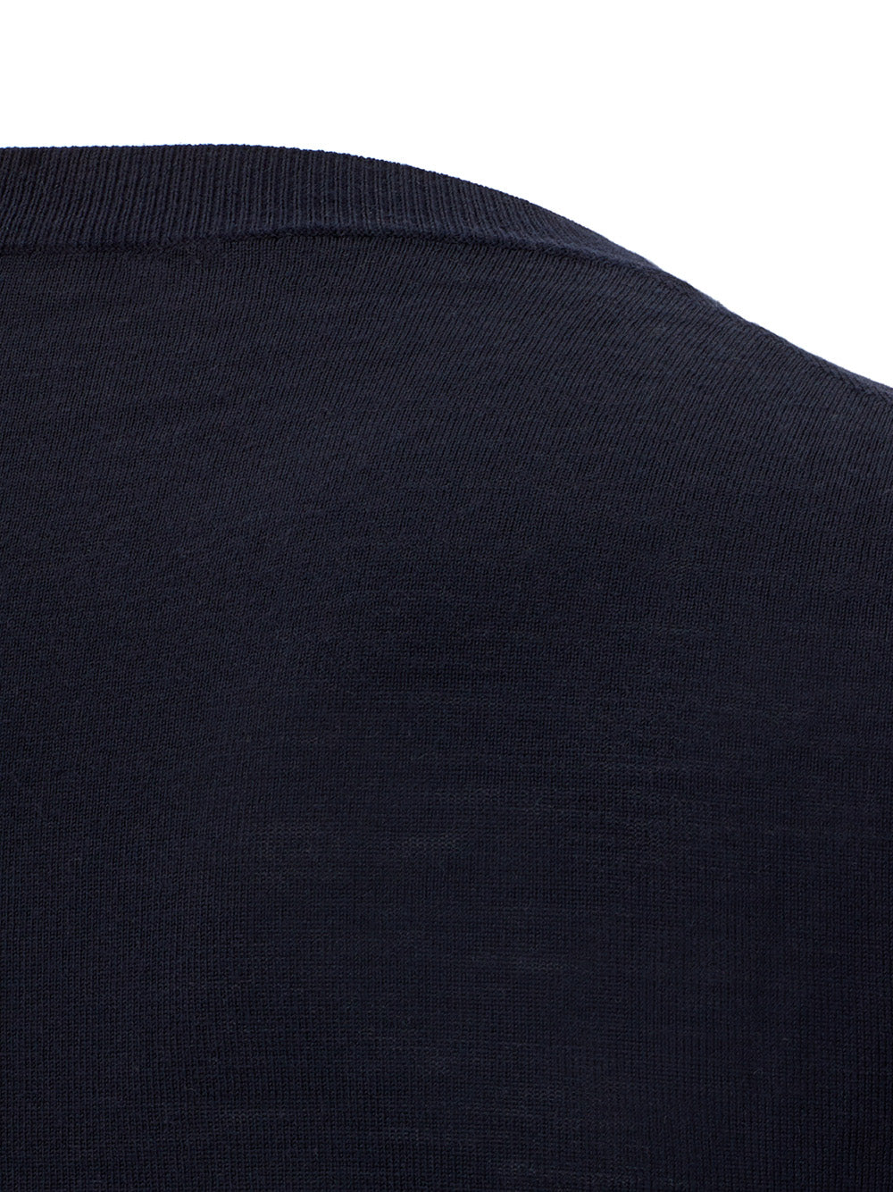 Valentino Basic Blue Round Neck Wool Jumper - DEA STILOSA MILANO