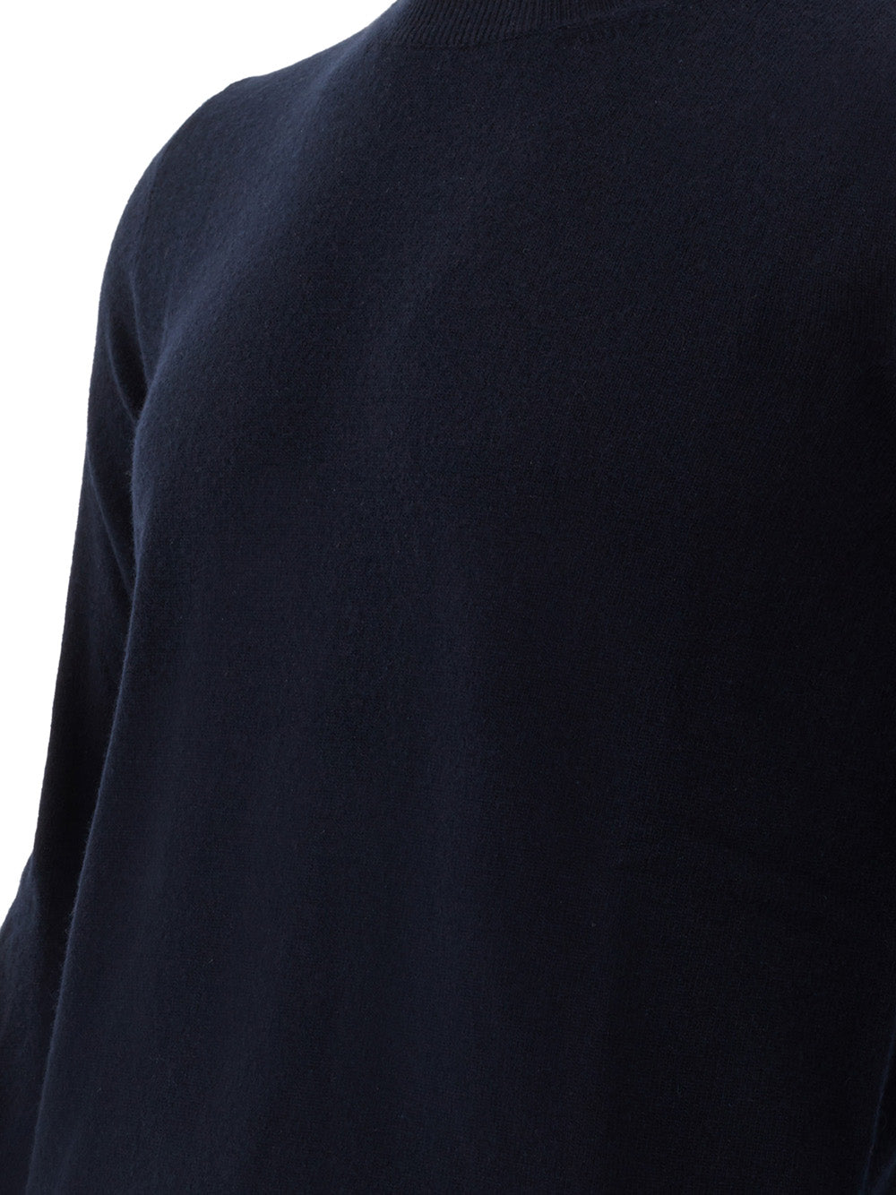 Valentino Basic Blue Cashmere Blend Round Neck Jumper - DEA STILOSA MILANO